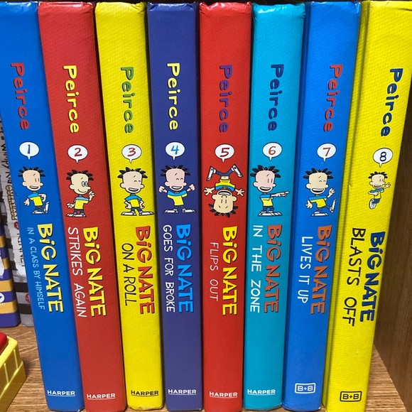 Big Nate 8 hardcover books - Picture 1 of 4